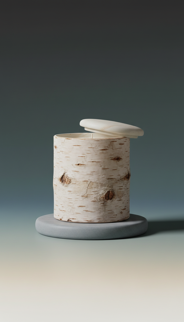 Birch Bark Hand-Poured Candle